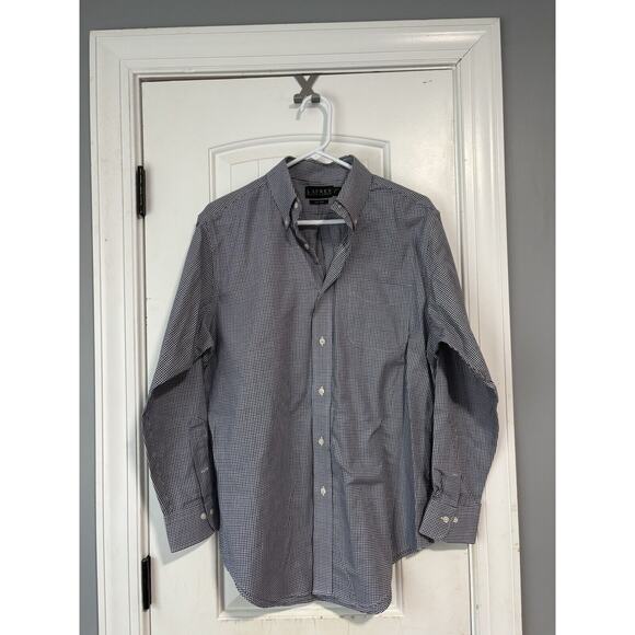 Ralph Lauren Bottom Down Shirt Mens Size 15.5 Long Sleeve - Picture 1 of 3